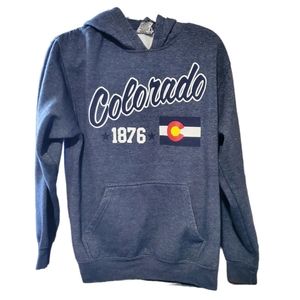 Salt Creek Colorado Blue Hoodie Sweatshirt
